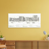 Toile Montgomery West side Clay et Washington (Insitu(Salon))