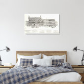 Toile Montgomery West side Pine et Californie (Insitu(Chambre))