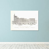 Toile Montgomery West side Sutter et Bush (Insitu (Plancher de Bois))