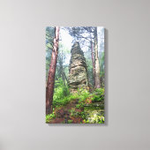 Toile Monticule castrée dans la forêt de l'État (Recto)