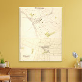 Toile Montpelier et St Albans (Insitu(Salon))