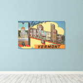 Toile Montpelier, Vermont - Scènes de grandes lettres (Insitu (Plancher de Bois))