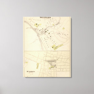 Toile Montpellier et St Albans