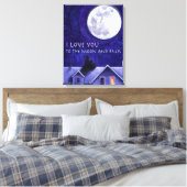 Toile Montre Lune (Insitu(Chambre))