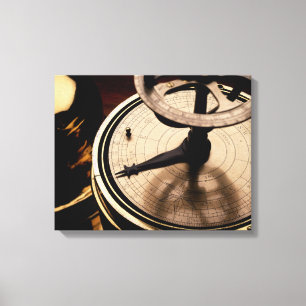 Toile Montre solaire équinoxiale 1880