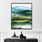 Toile Monts Paysage Wall Art