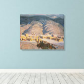 Toile Monts Sangre de Cristo par Blumenschein (Insitu (Plancher de Bois))