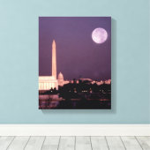 Toile Monument au Capitole et Jefferson (Insitu (Plancher de Bois))
