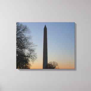 Toile Monument de Washington au coucher du soleil