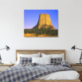 Toile Monument national de Devils Tower dans le Wyoming (Insitu(Chambre))