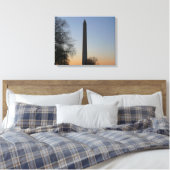 Toile Monument Washington au coucher du soleil à DC (Insitu(Chambre))