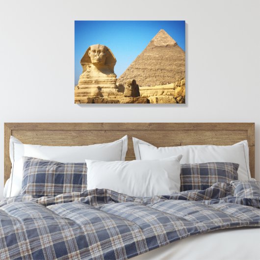 Toile Monuments | Sphinx & Pyramid of Egypt (Insitu(Chambre))