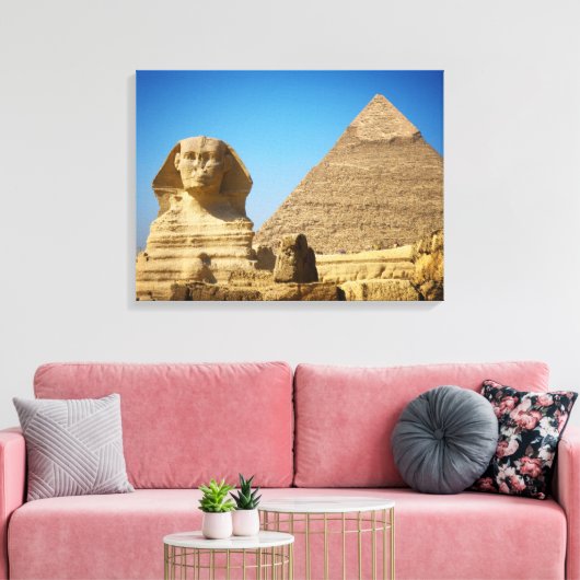Toile Monuments | Sphinx & Pyramid of Egypt (Insitu(Salon))