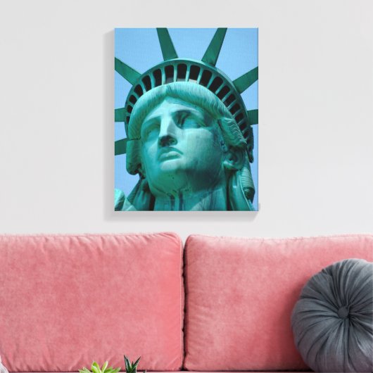 Toile Monuments | Statue de Liberty Face (Insitu(Salon))