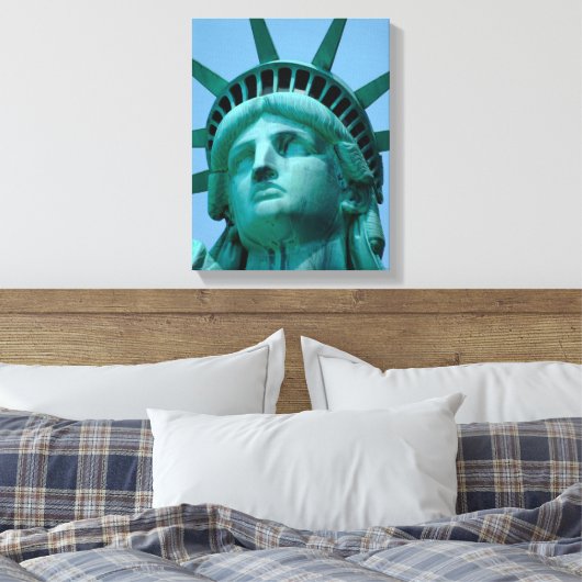 Toile Monuments | Statue de Liberty Face (Insitu(Chambre))