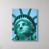 Toile Monuments | Statue de Liberty Face (Recto)