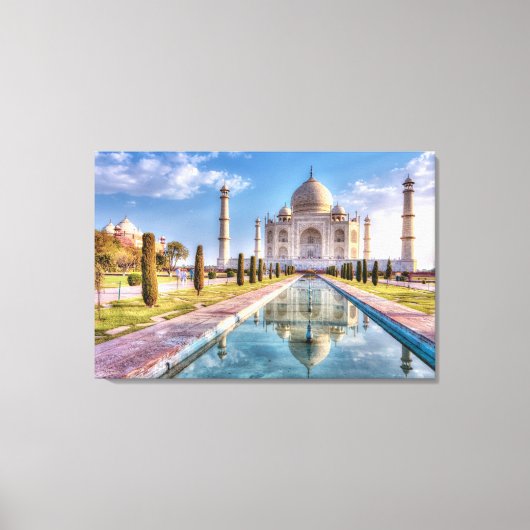 Toile Monuments | Taj Mahal Sunrise (Recto)