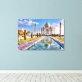 Toile Monuments | Taj Mahal Sunrise (Insitu (Plancher de Bois))