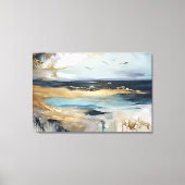 Toile Moody Beachscape (Recto)