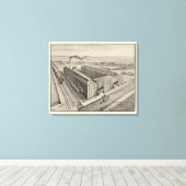 Toile Moody Establishment & Andersons Fabricants de chau (Insitu (Plancher de Bois))