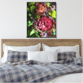 Toile Moody Lisianthus Botanical Canvas Print (Insitu(Chambre))