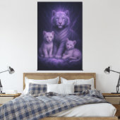 Toile Moonlit Blue Guardians | ManJiangHong Fine Art   (Insitu(Chambre))