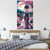 Toile Moonlit Cherry Blossom Fantasy (Insitu(Chambre))