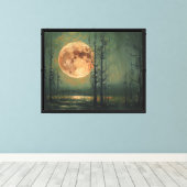 Toile Moonrise de récolte (Insitu (Plancher de Bois))