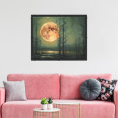 Toile Moonrise de récolte (Insitu(Salon))