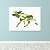 Toile Moose / Elk Woodland Camouflage / Camo (Insitu (Plancher de Bois))
