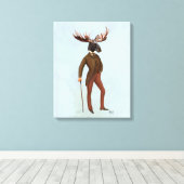 Toile Moose En Costume Complet (Insitu (Plancher de Bois))