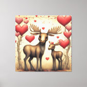 Toile Moose Love 2 (Recto)