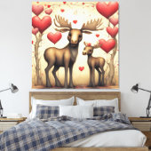 Toile Moose Love 2 (Insitu(Chambre))