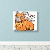 Toile Mops d'Halloween (Insitu (Plancher de Bois))