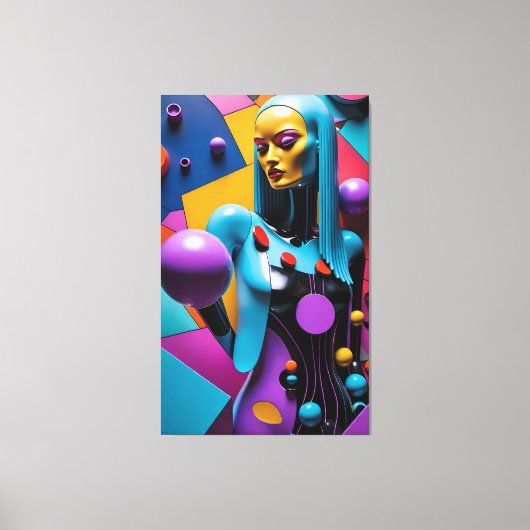 Toile Morceaux de son télékinésie (Recto)