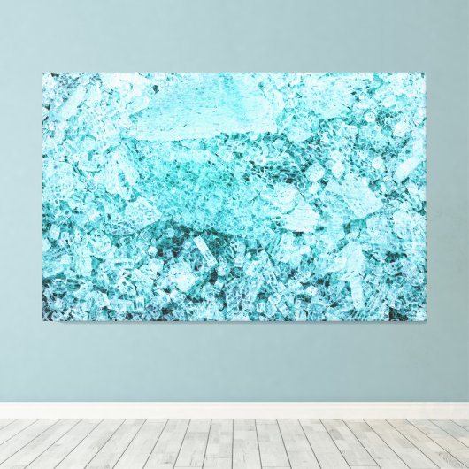 Toile morceaux d'intégration mentale (Insitu (Plancher de Bois))