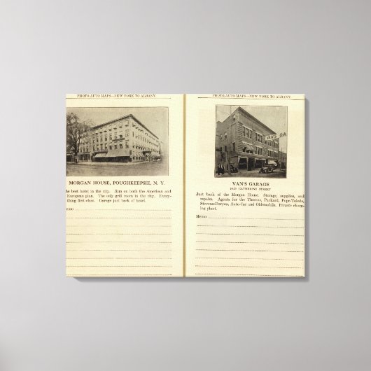 Toile Morgan House, Van's Garage, Poughkeepsie (Recto)