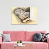 Toile Morkie Art (Insitu(Salon))