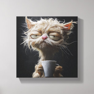 Toile Morning Brew Bliss - chat