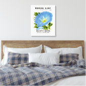 Toile Morning Glory Vintage Seed Packet (Insitu(Chambre))
