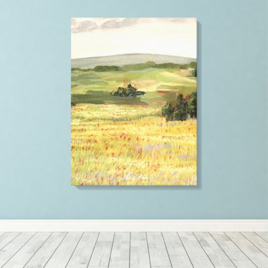 Toile Morning Meadow (Insitu (Plancher de Bois))