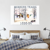 Toile Morning Tears décrit le Cherokee Trail de 1838-183 (Insitu(Chambre))