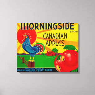 Toile Morningside Apple LabelCanada