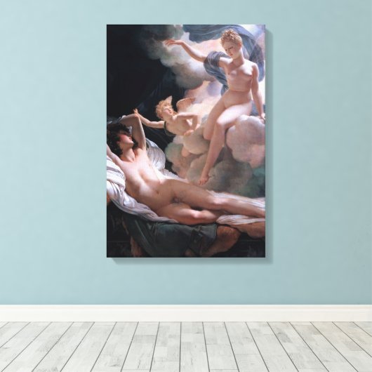 Toile Morphée et Iris (Insitu (Plancher de Bois))