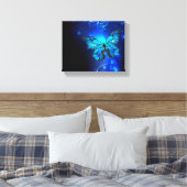 Toile Morpho Butterfly in the Dark Background (Insitu(Chambre))