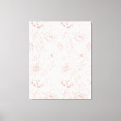 Toile Morris Dusty Rose Chrysanthemum Motif victorien (Recto)