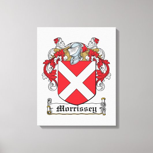 Toile Morrissey Family Crest (Recto)