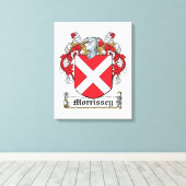 Toile Morrissey Family Crest (Insitu (Plancher de Bois))