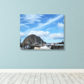 Toile Morro Rock, Bateaux de Pêche et Embarcadero (Insitu (Plancher de Bois))