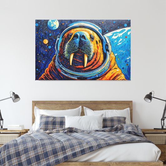 TOILE MORSE DANS L'ESPACE-3 (Insitu(Chambre))